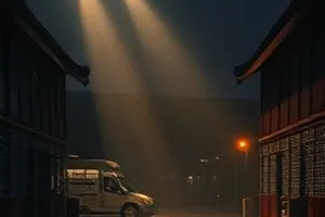 《雨落青石巷》封面：雨滴打在青石板上的水花
